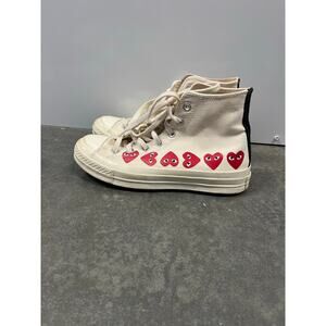 Comme des Garcons x Converse Chuck Hi Multi heart women’s 7.5